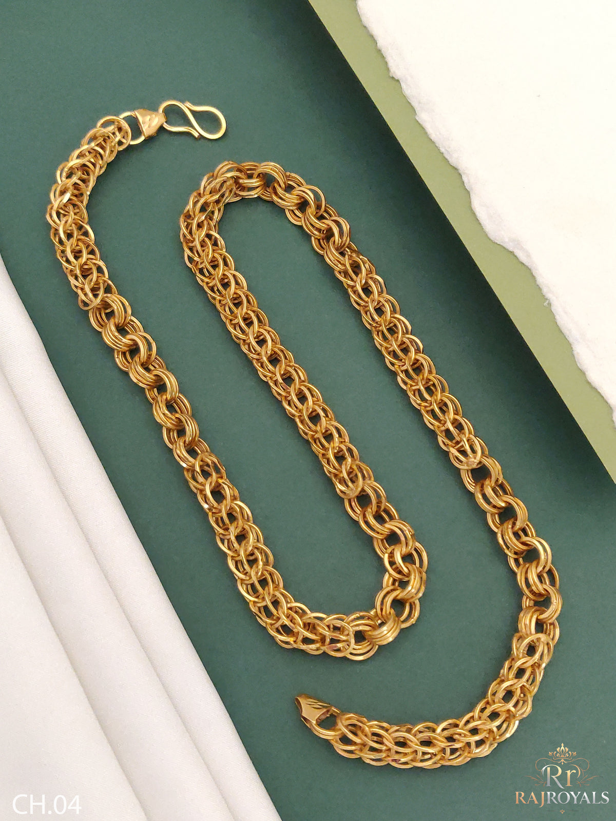 Royal Double Link Designer Chain CH,04