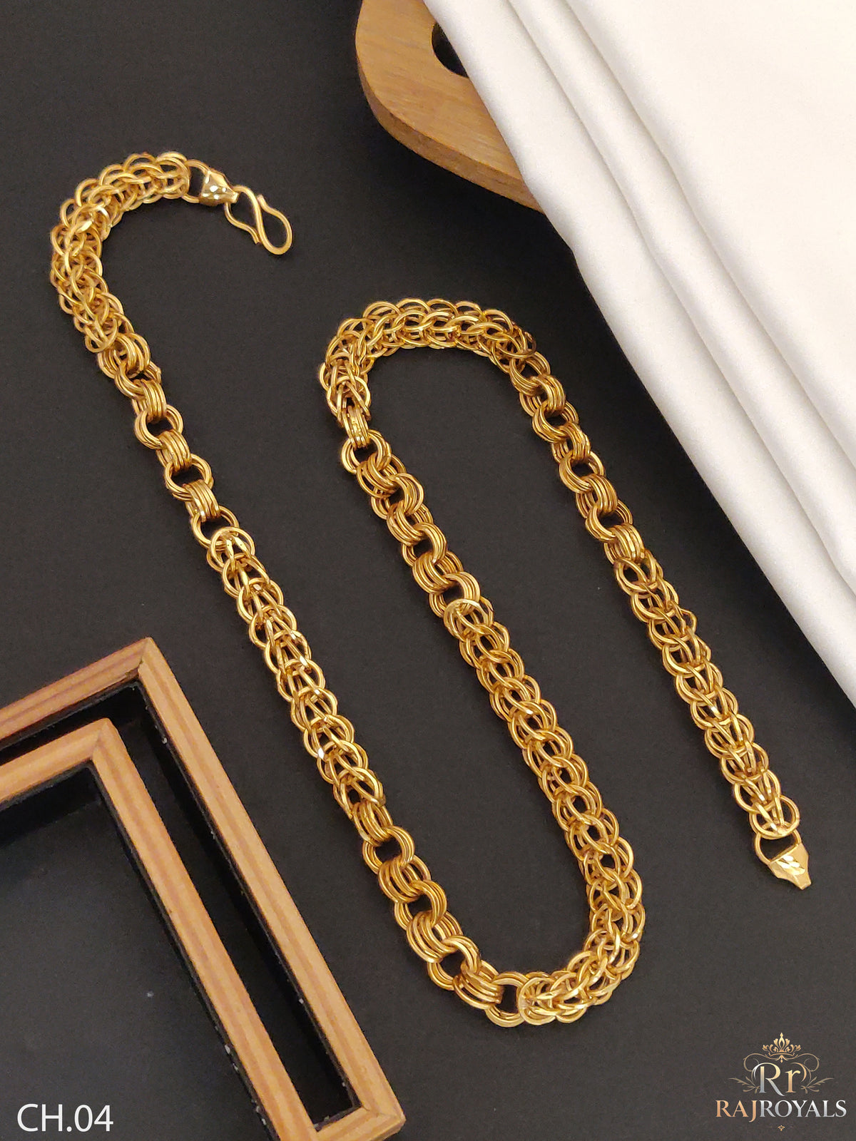 Royal Double Link Designer Chain CH,04