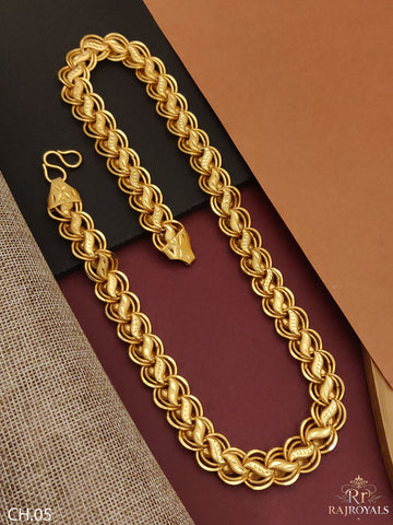 Designer Leaf Loop Pattern Chain CH.05