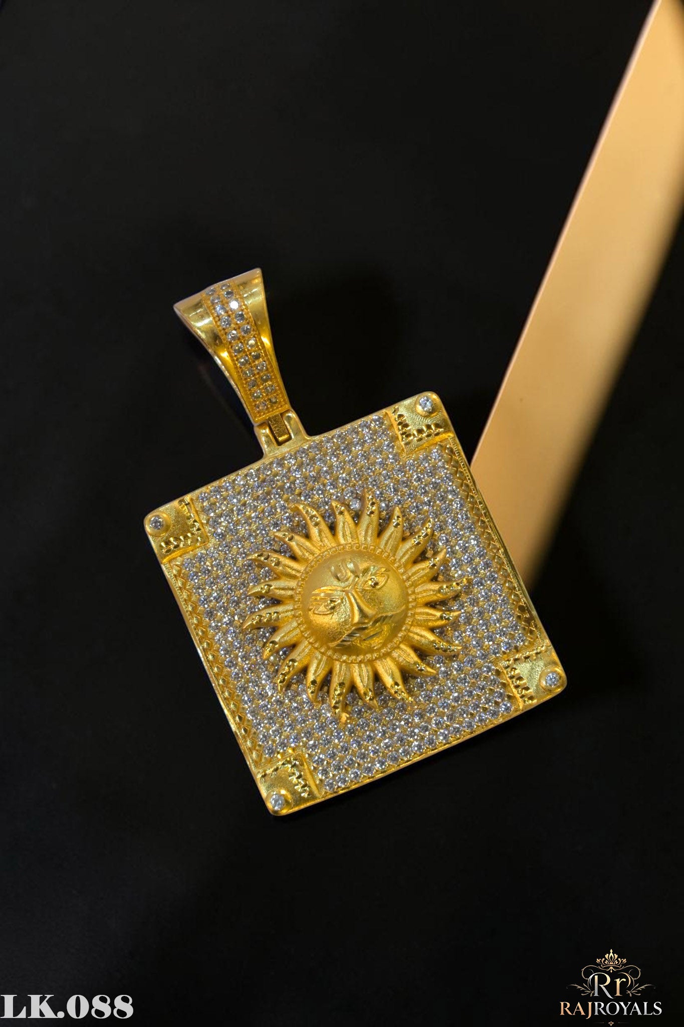 Sun Face Premium Gold Plated LK.088