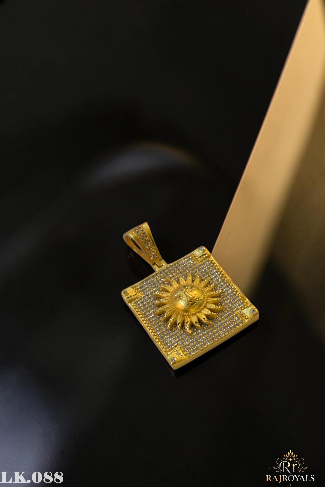 Sun Face Premium Gold Plated LK.088