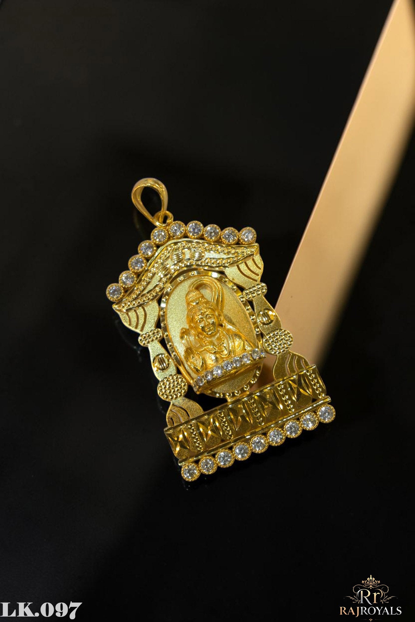 Dimand Big mahadev Pendant For Men s LK.097