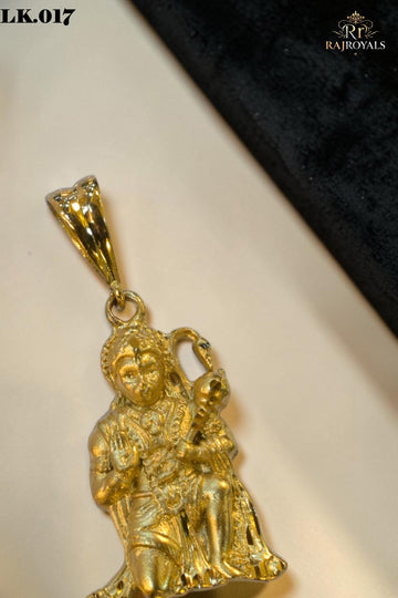 : Hanuman Ji Gold Plated Pendant LK.017