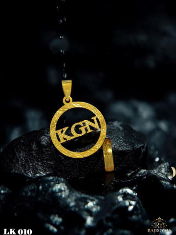 Masterful KGN logo Gold Pendant LK010
