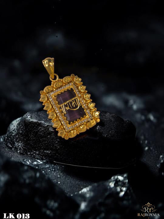 Ram Ji Blessing Diamond Design Pendant-LK013