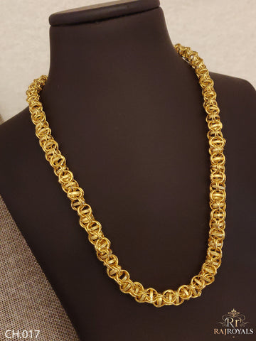 Classical Small Koyali with Joint Kadi Design Rassa Chain For Men CH.017