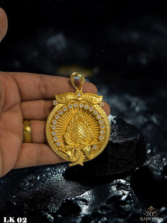 Luxurious Big shree krishna Pendant For Men's LK.02