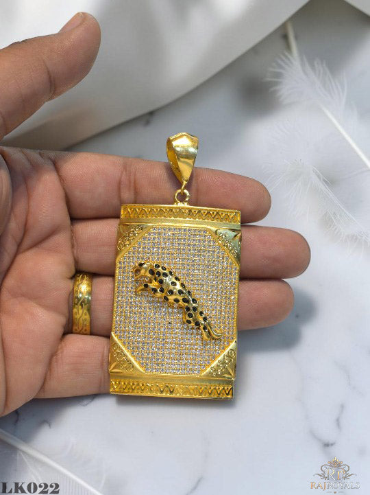 Superior Diamond Jaguar  Pendant for Men LK022