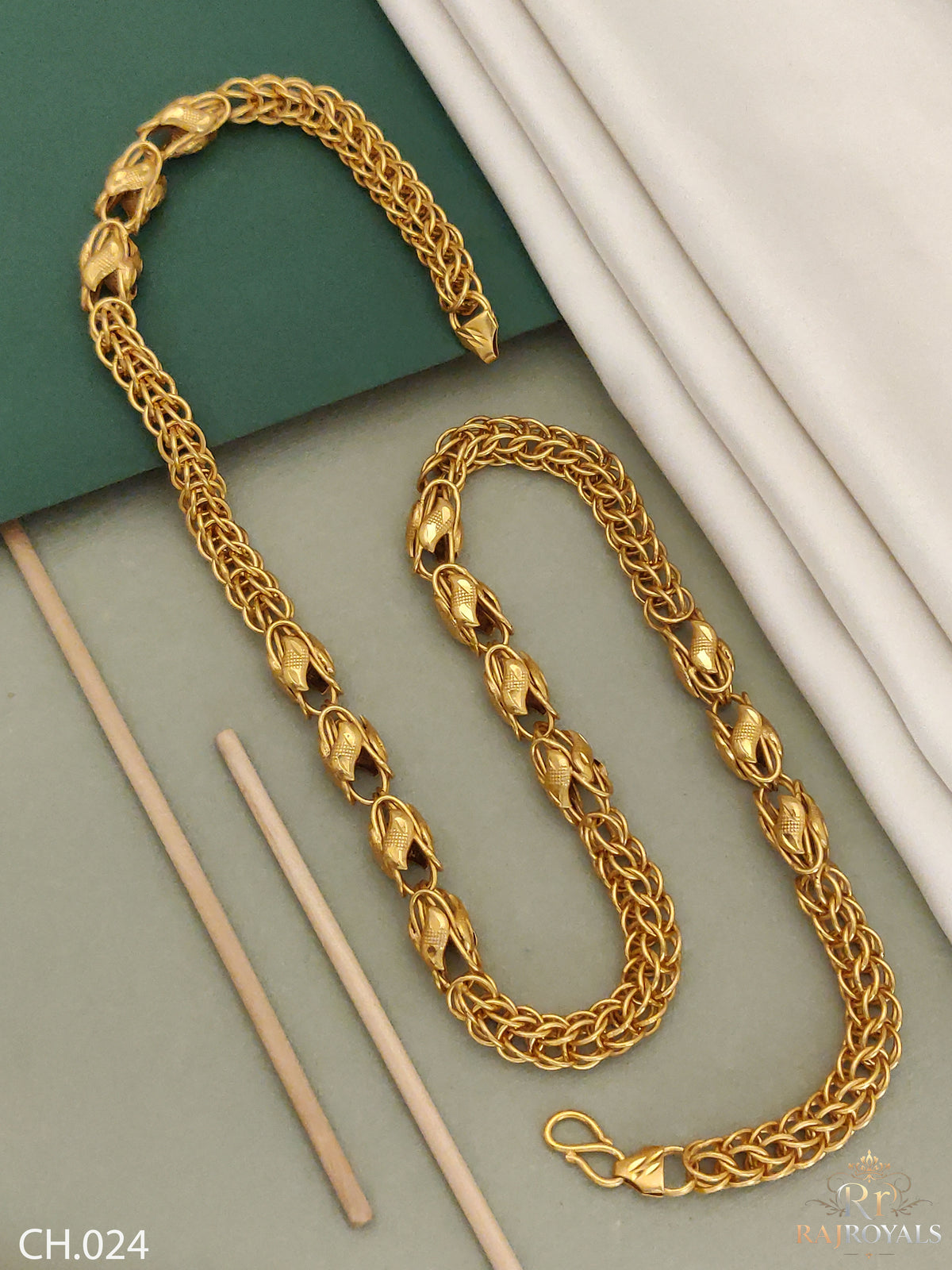 New Classical Kadi with Rassa Indo Design Chain for Men CH.024