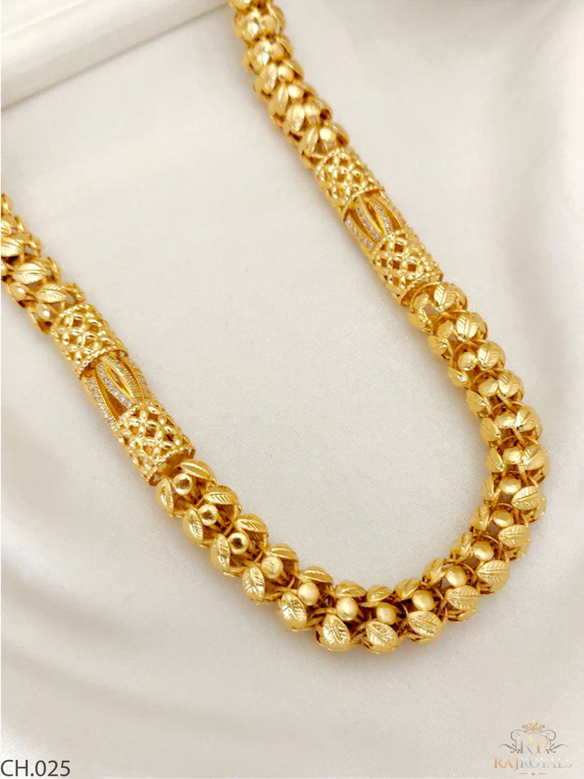 New Premium Spring Design Gold Plated Chain For Men.CH.025