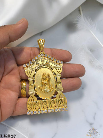Khodiyar Maa Gold Plated Designer Locket LK027