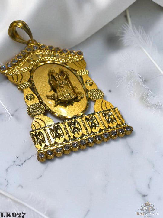 Khodiyar Maa Gold Plated Designer Locket LK027