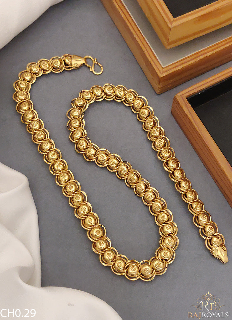 New Classic Joint Kadi Into Raund Cape Design Chain For Men CH0.29