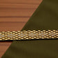 Gold plated kaju katli stons with stylish design for men's Bracelete BB008