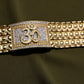 Om logo trending Design gold Pleted Men’s Fashion Bracelet  BB0021