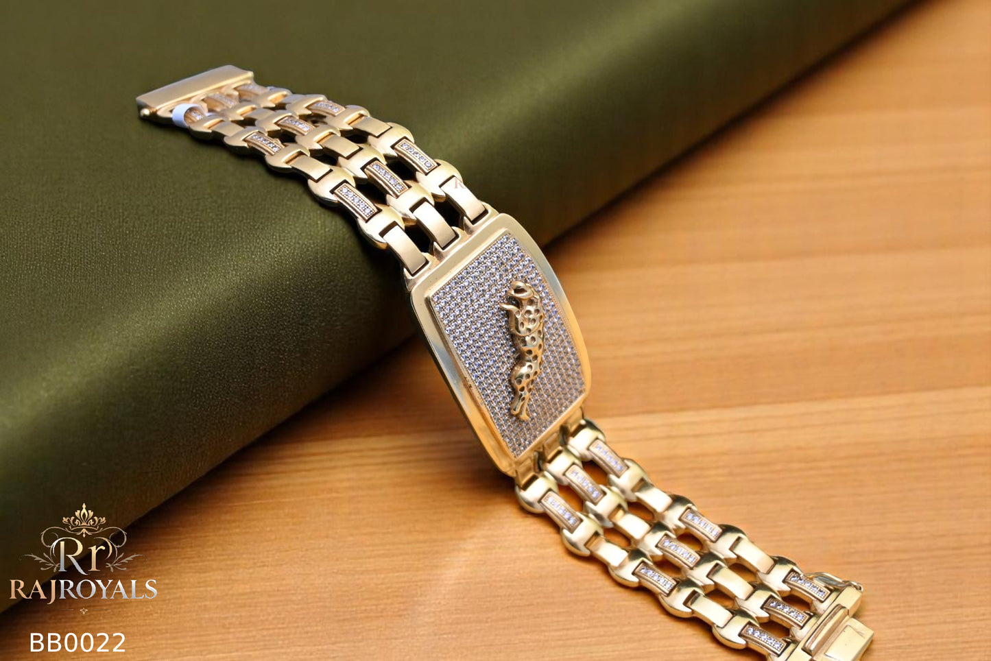 Exclusive Jaguar Logo Men’s Fashion Bracelet RRBB.0022