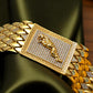 Exclusive  jaguar logo with cz Men’s Fashion Bracelet BB0017