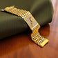 Exclusive  jaguar logo with cz Men’s Fashion Bracelet BB0017