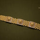 High Quality Lion face arounding stons work Bracelet for Men-BB0015