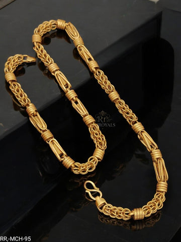 New High quality Men’s Fashion Rassa Kadi With Pring Design Chain For Men RR.MCH.95