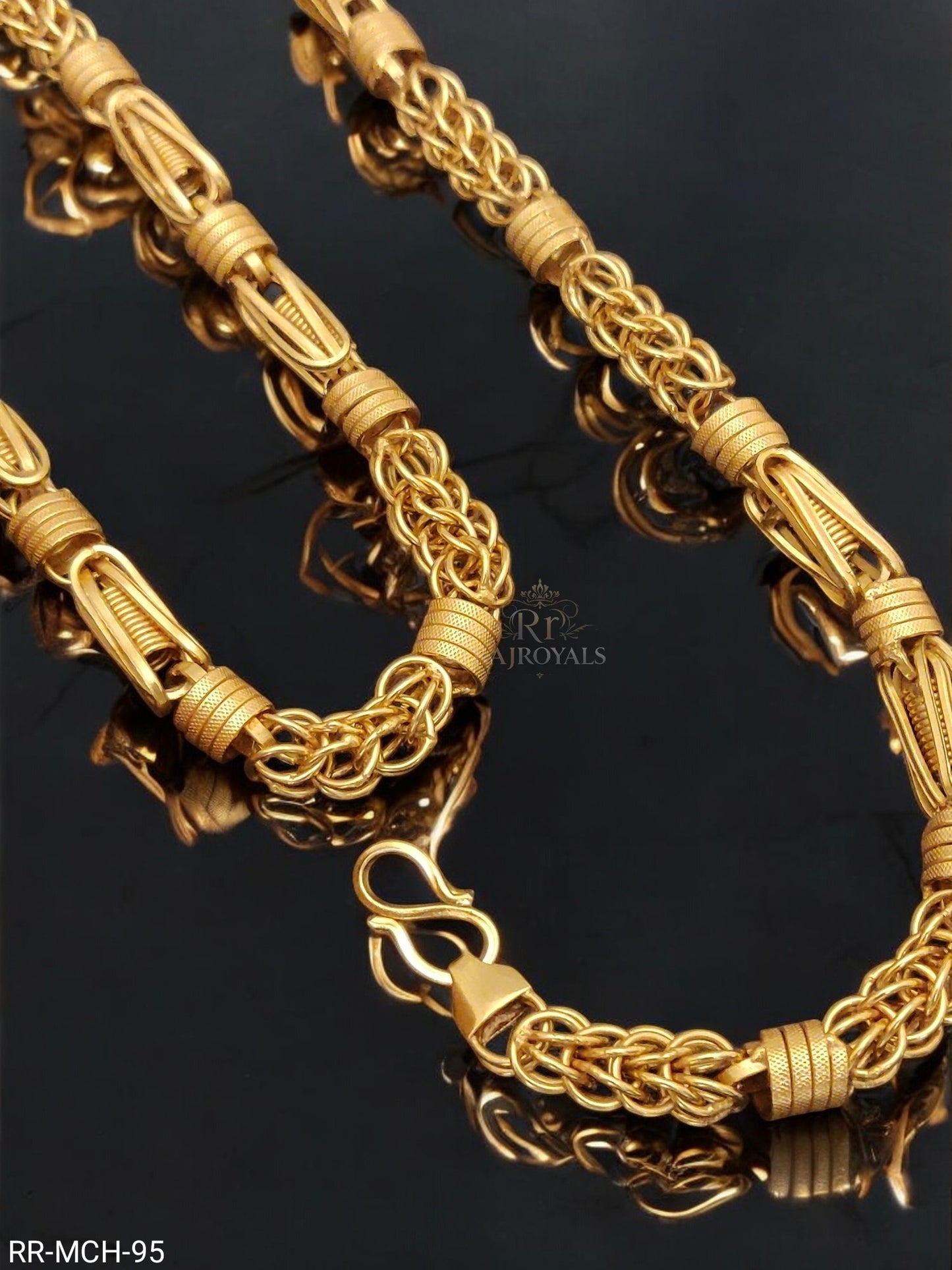 New High quality Men’s Fashion Rassa Kadi With Pring Design Chain For Men RR.MCH.95