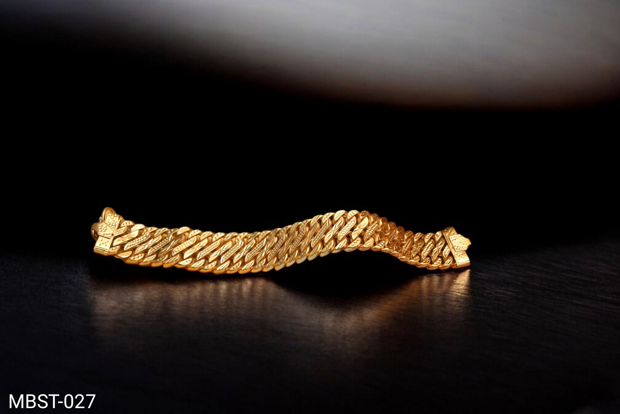 1 Gram Gold Plated Pokal Bracelet for Men pokal x