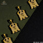 Superior Diamond Tirupati Balaji Pendant RR.BLK.109