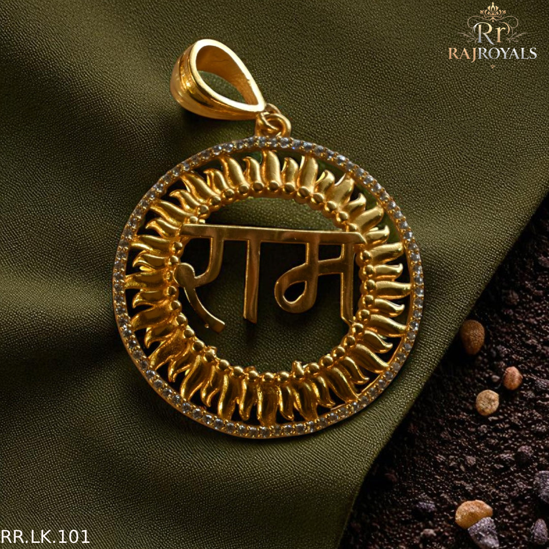 Superior Diamond RAM NAME LOGO for Men RR.LK.101
